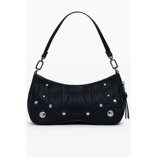 Desigual Schwarz Polyethylen Frauen Handtasche