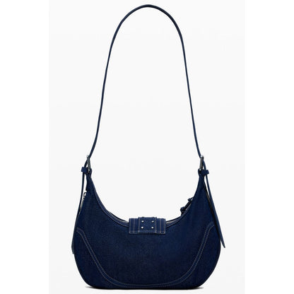Desigual Blau Baumwolle Frauen Handtasche
