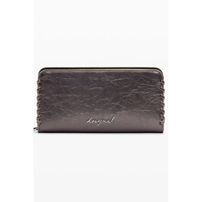 Desigual Bronze Polyethylen Frauen Brieftasche