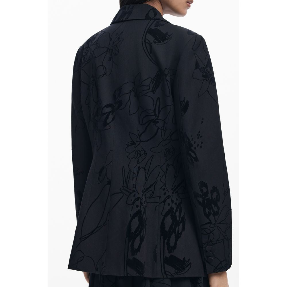 Desigual Schwarze Polyester Damen Jacke