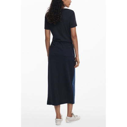 Desigual Blauer Baumwoll-Rock für Frauen
