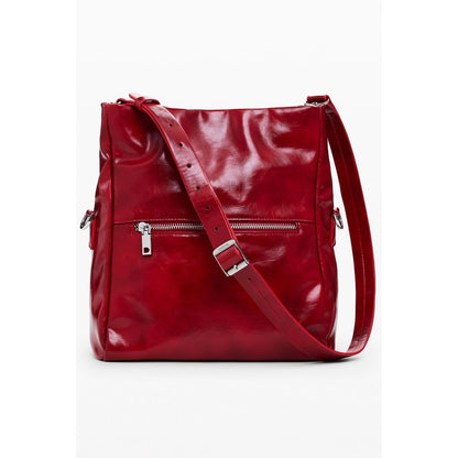 Desigual Rote Polyethylen Frauen Handtasche