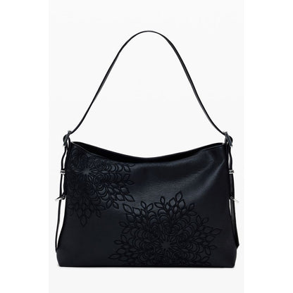 Desigual Schwarz Polyethylen Frauen Handtasche