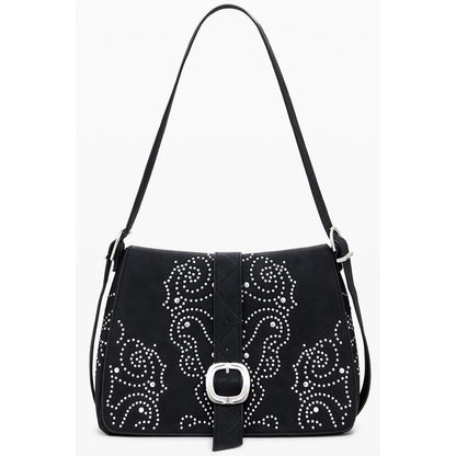 Desigual Schwarz Polyethylen Frauen Handtasche
