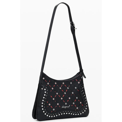 Desigual Schwarz Polyethylen Frauen Handtasche