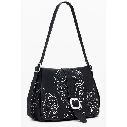 Desigual Schwarz Polyethylen Frauen Handtasche