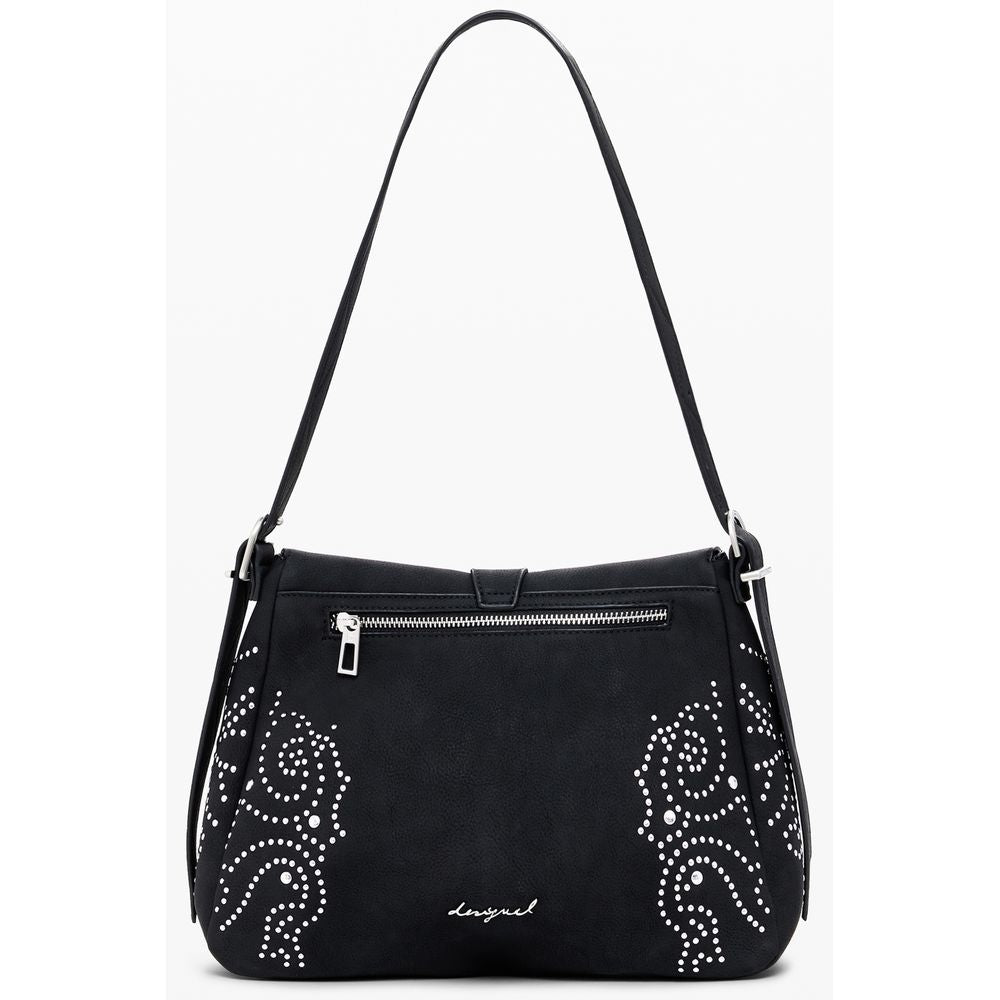 Desigual Schwarz Polyethylen Frauen Handtasche