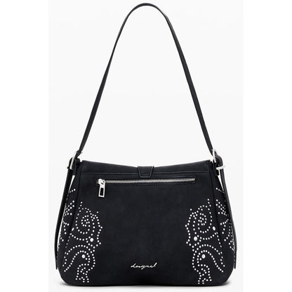 Desigual Schwarz Polyethylen Frauen Handtasche