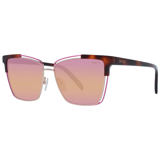 Emilio Pucci Braun Frauen Sonnenbrille