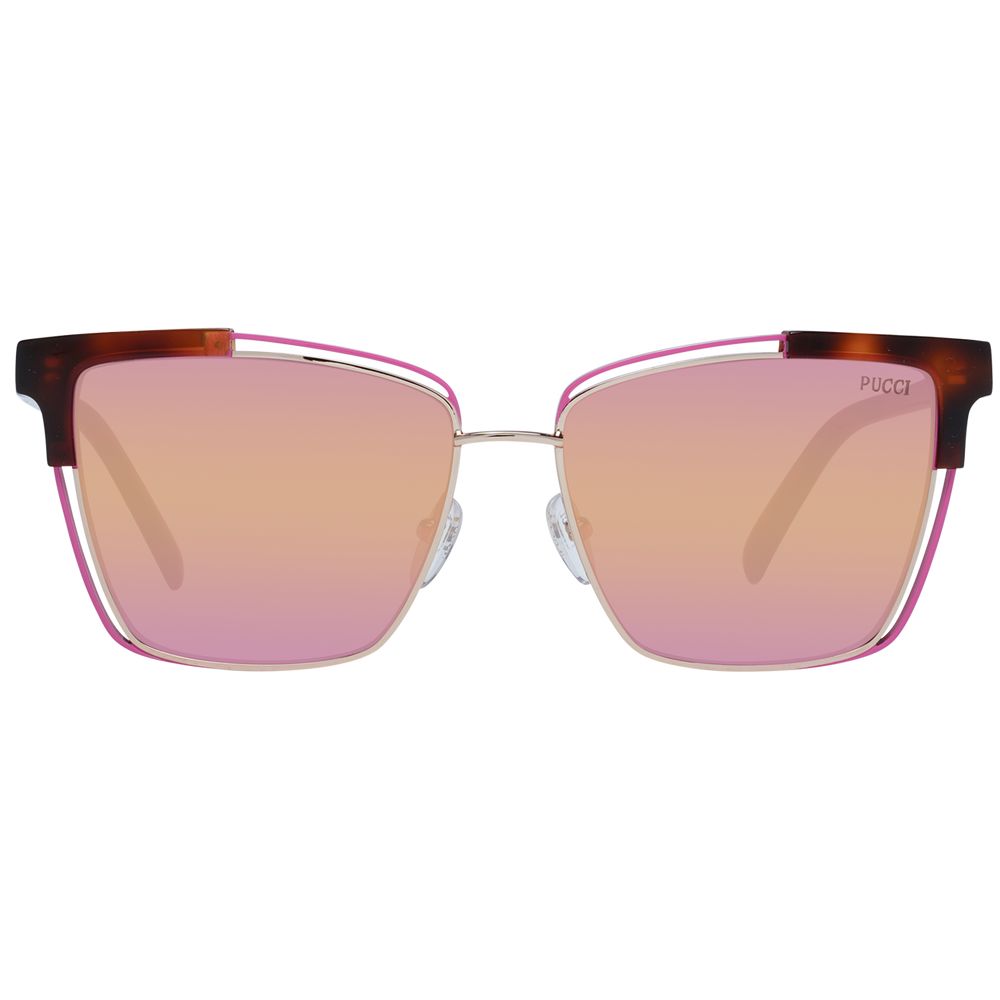 Emilio Pucci Braun Frauen Sonnenbrille