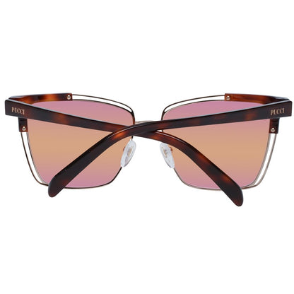 Emilio Pucci Braun Frauen Sonnenbrille