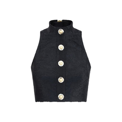 Balmain Barockes Crop Top
