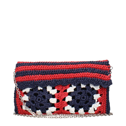Miu Miu Multicolor Raffia Clutch Taschen