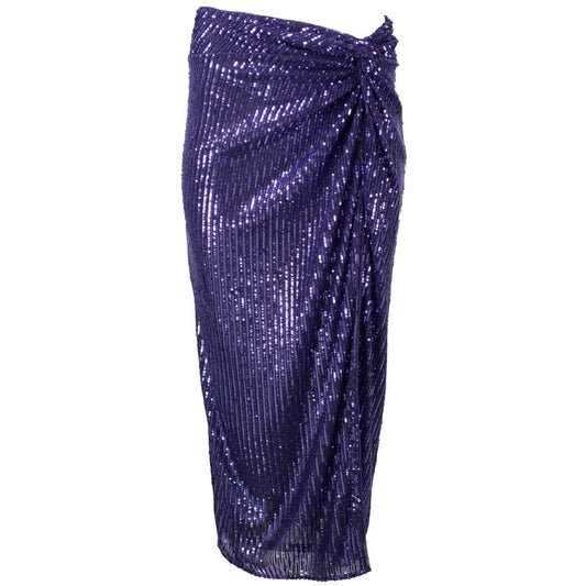 PINKO Lila Polyester-Rock