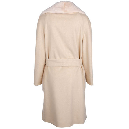 Made in Italy Beige Wolljacken &amp