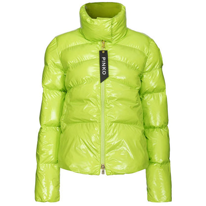 PINKO Grüne Polyamid-Jacken &amp