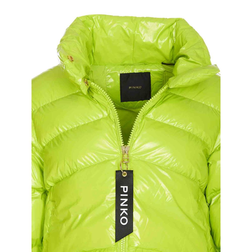 PINKO Grüne Polyamid-Jacken &amp
