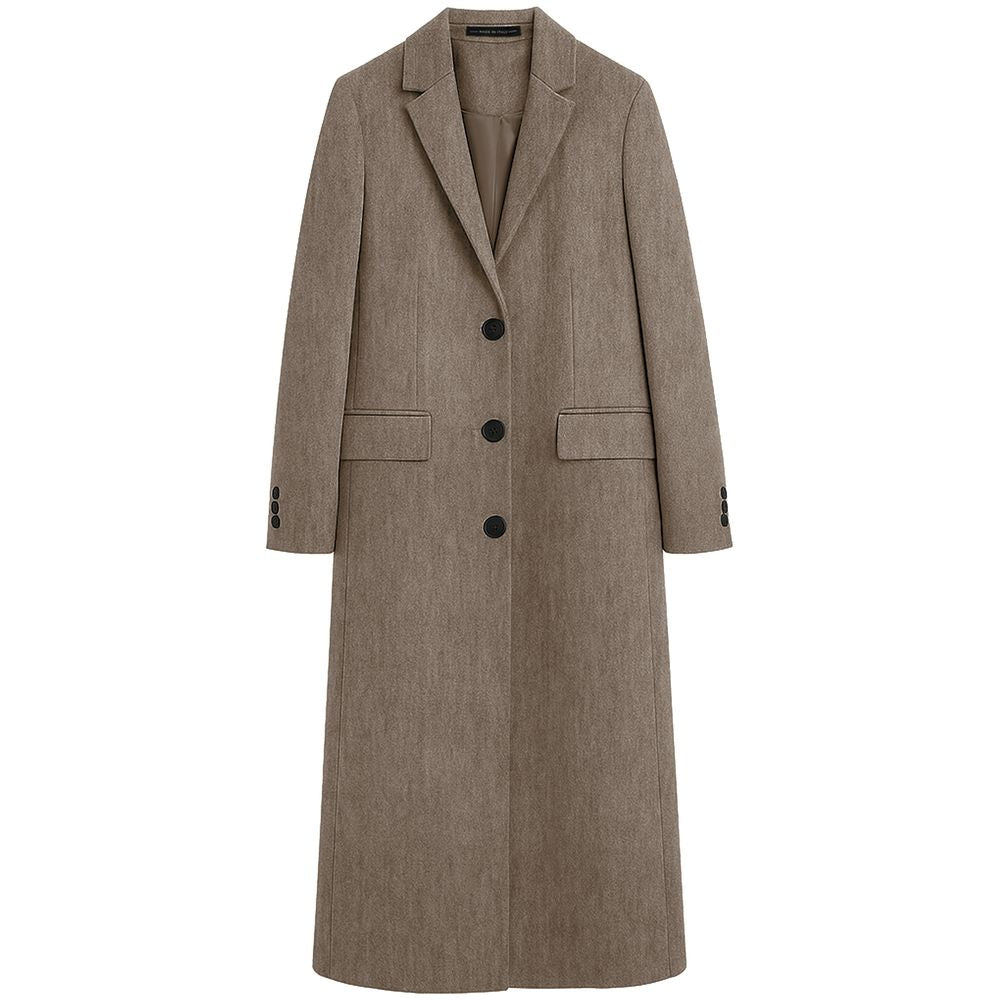 Made in Italy Braune Wolljacken &amp