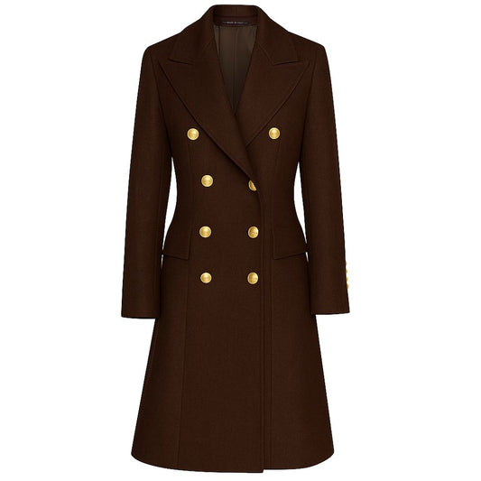 Made in Italy Braune Wolljacken &amp