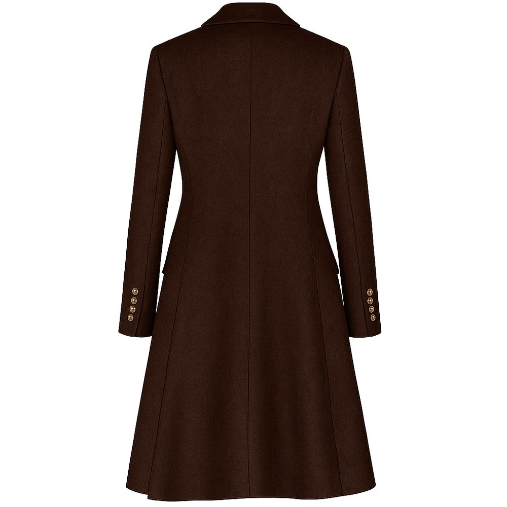 Made in Italy Braune Wolljacken &amp