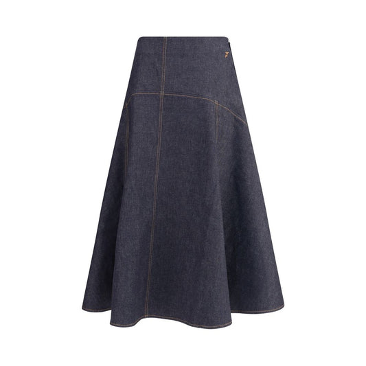 Jacquemus Midirock aus Denim