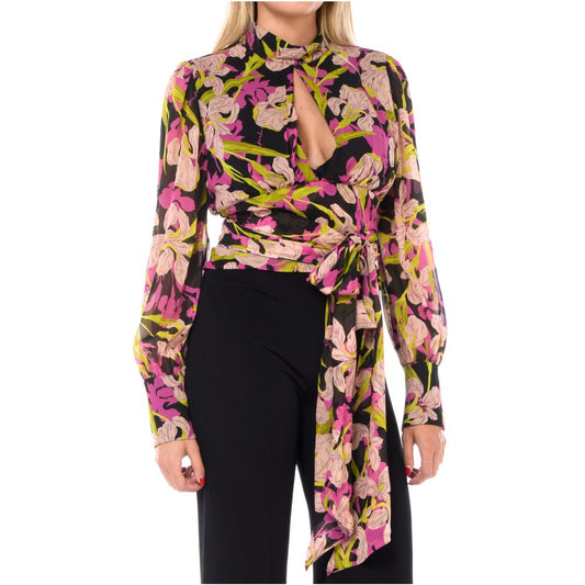 PINKO Multicolor Kalbsleder Damen Pullover