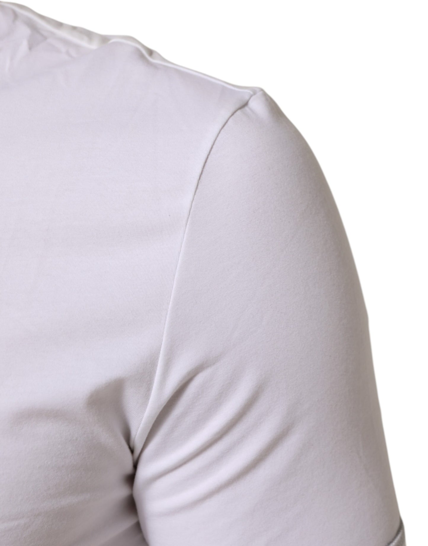 Dolce & Gabbana Weiß Baumwolle Rundhalsausschnitt Männer Unterwäsche T-Shirt
