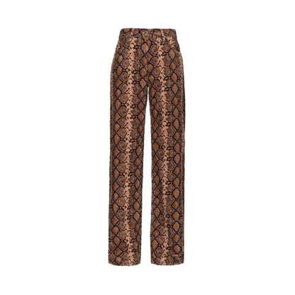 PINKO Braune Baumwoll-Cordhose für Frauen
