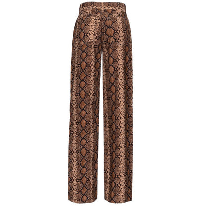 PINKO Braune Baumwoll-Cordhose für Frauen