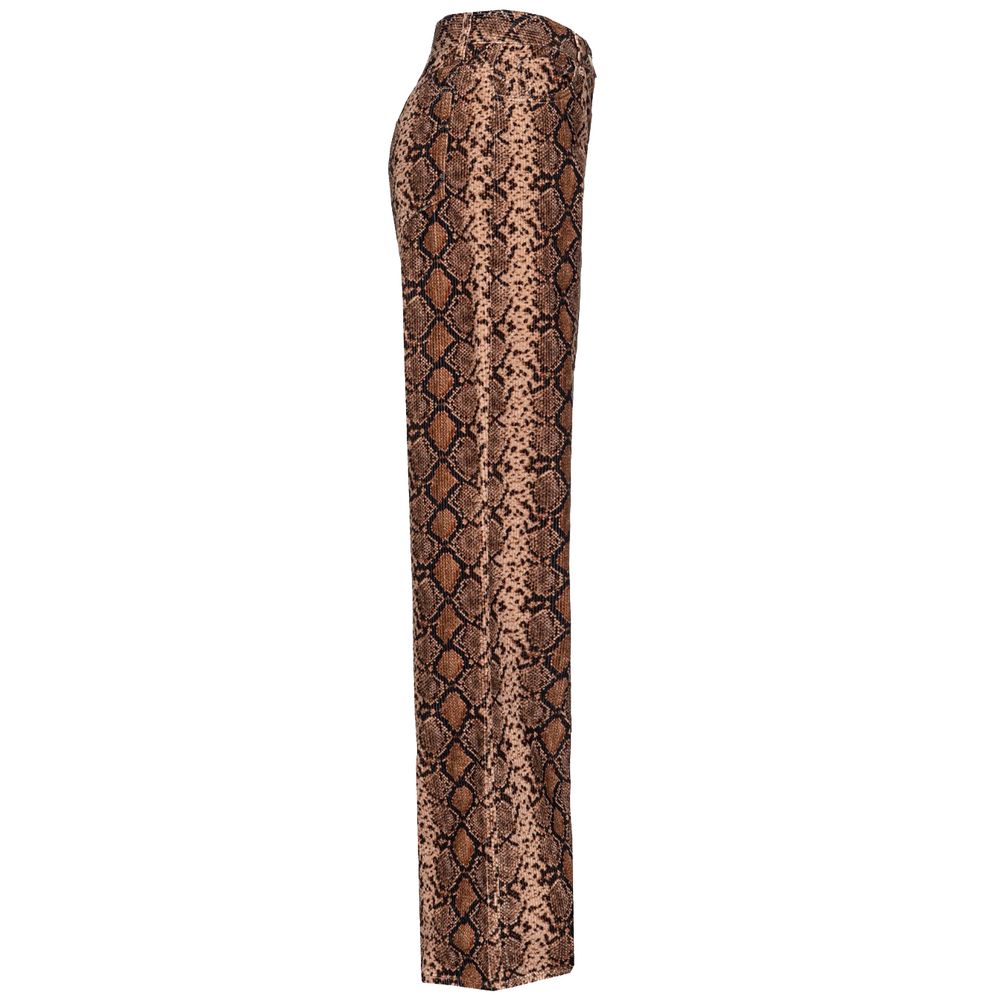 PINKO Braune Baumwoll-Cordhose für Frauen
