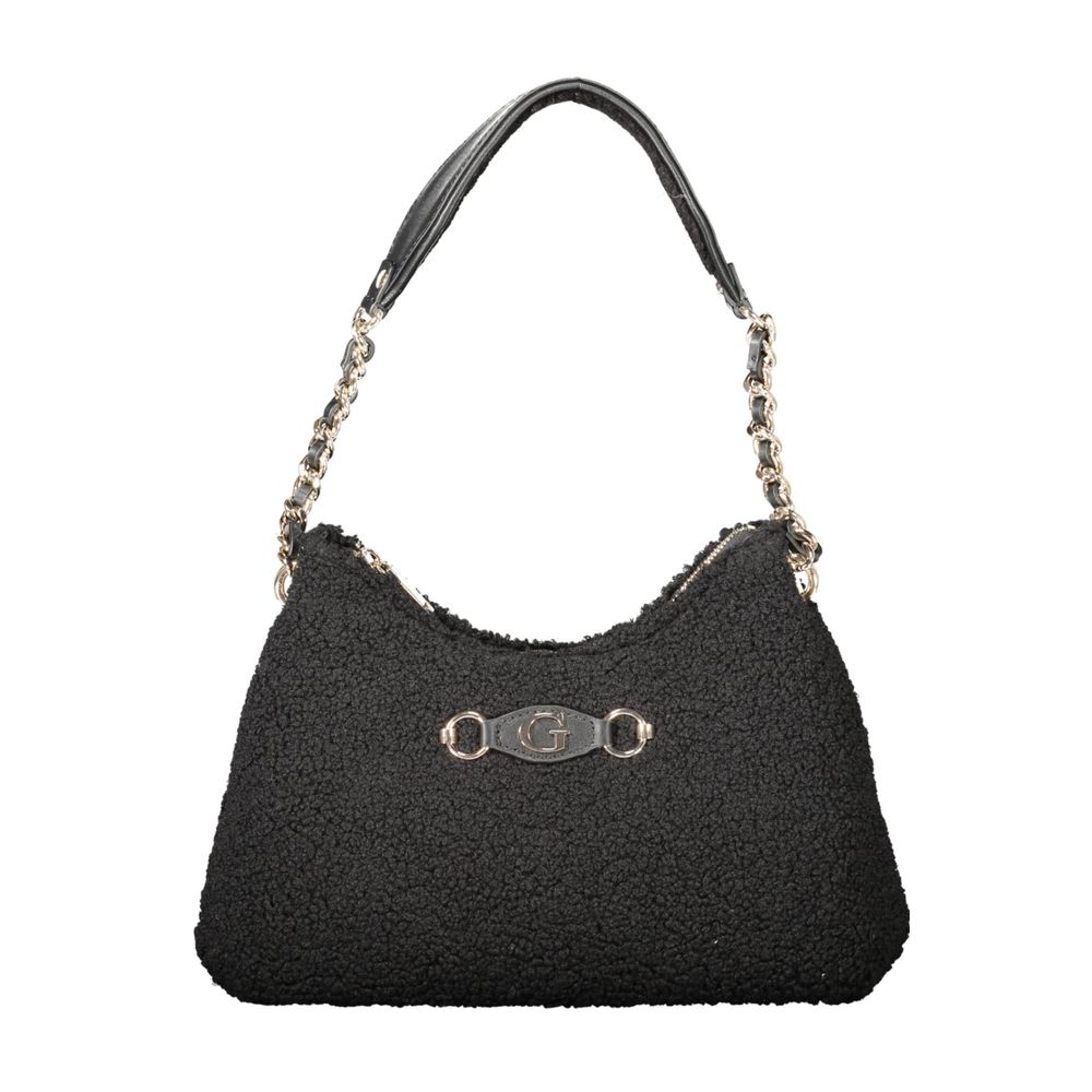 Guess Jeans Schwarze Polyester Handtasche