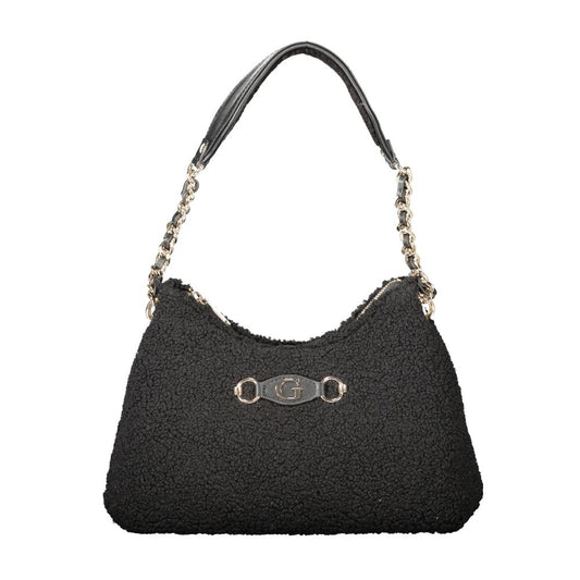 Guess Jeans Schwarze Polyester Handtasche