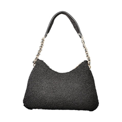 Guess Jeans Schwarze Polyester Handtasche