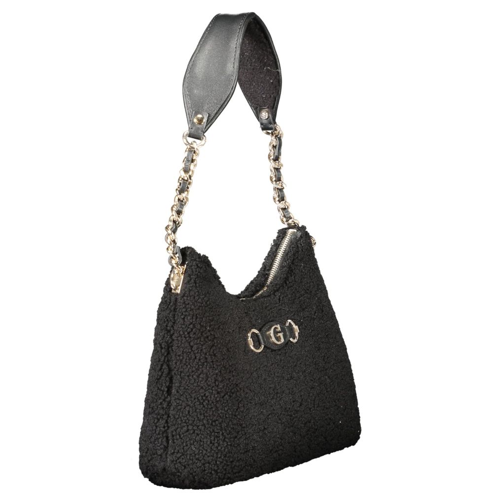 Guess Jeans Schwarze Polyester Handtasche