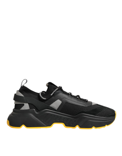 Dolce & Gabbana Schwarz Daymaster Low Top Männer Turnschuhe Schuhe