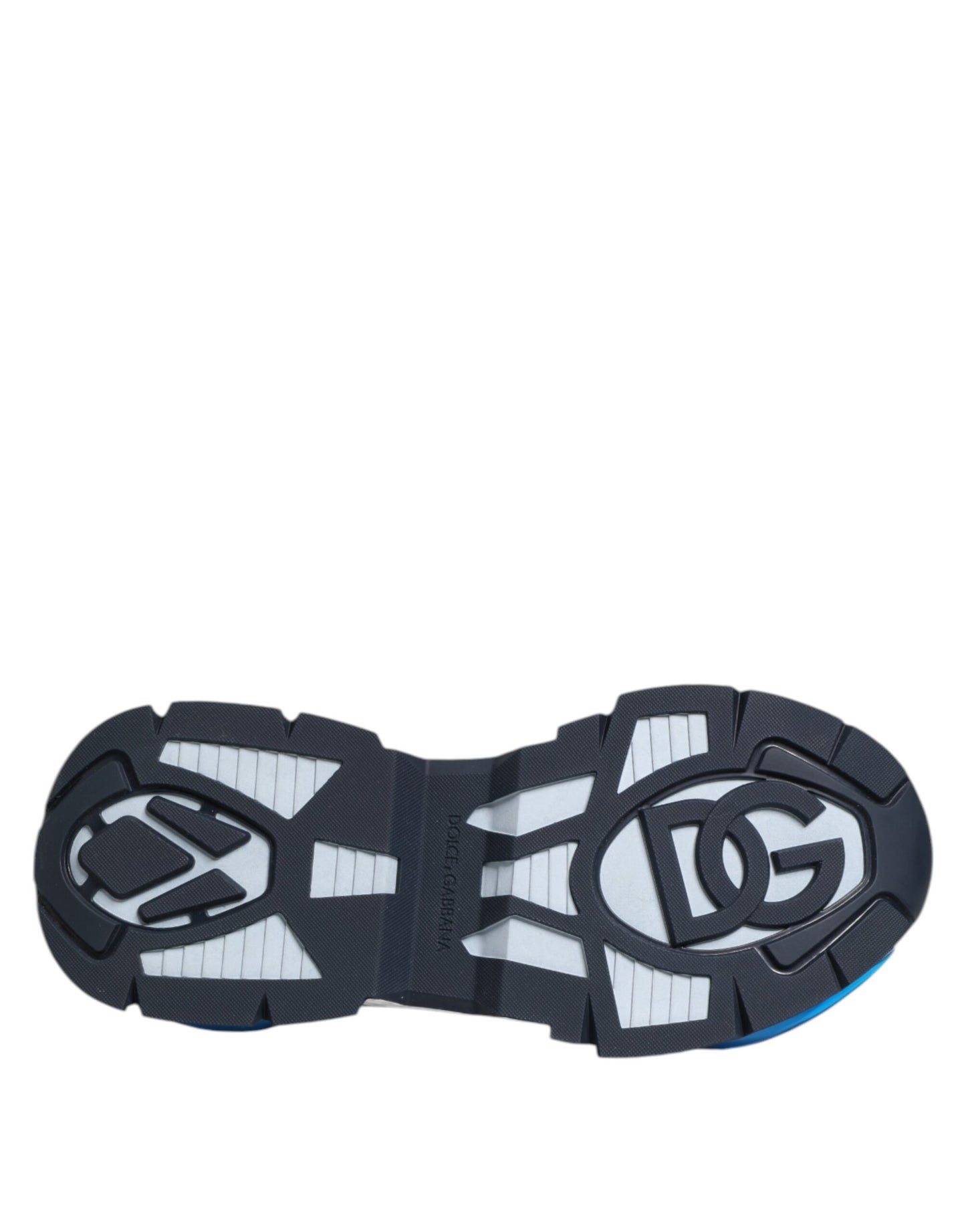 Dolce & Gabbana Weiß Blau Nylon Airmaster Turnschuhe Schuhe