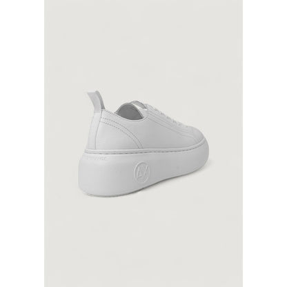 Armani Exchange Weißes Leder Sneaker