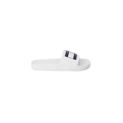Tommy Hilfiger Jeans Pantoffel aus weißem Polyethylen