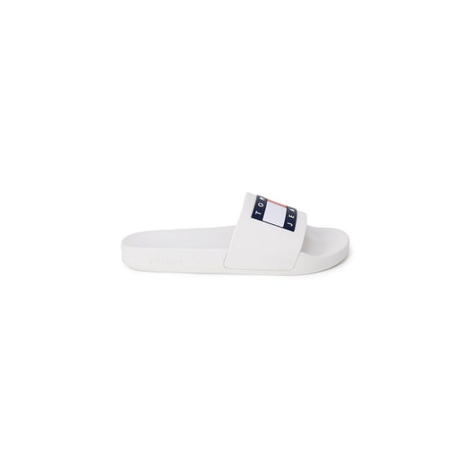 Tommy Hilfiger Jeans Pantoffel aus weißem Polyethylen