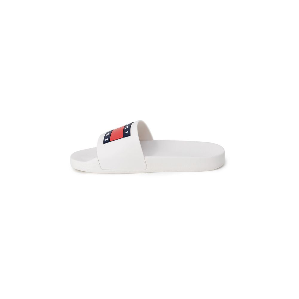 Tommy Hilfiger Jeans Pantoffel aus weißem Polyethylen