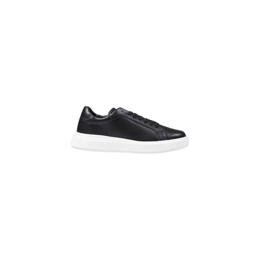 Calvin Klein Schwarzer Leder-Sneaker