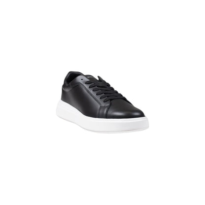 Calvin Klein Schwarzer Leder-Sneaker