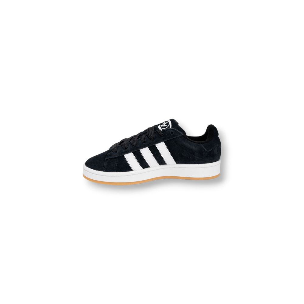 Adidas Schwarzer Leder-Sneaker