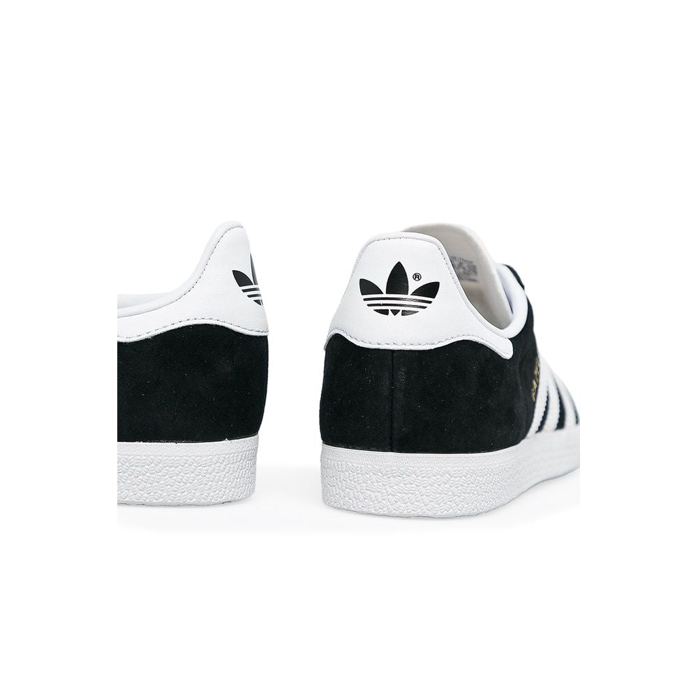 Adidas Schwarzer Leder-Sneaker