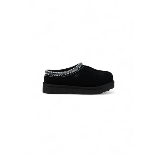 UGG Schwarzer Wildleder-Slipper
