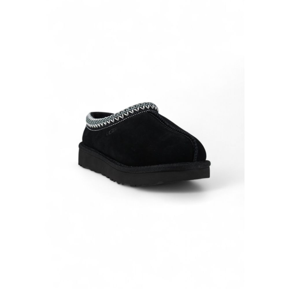 UGG Schwarzer Wildleder-Slipper