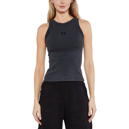Calvin Klein Jeans Graues Tank-Top aus recycelter Baumwolle