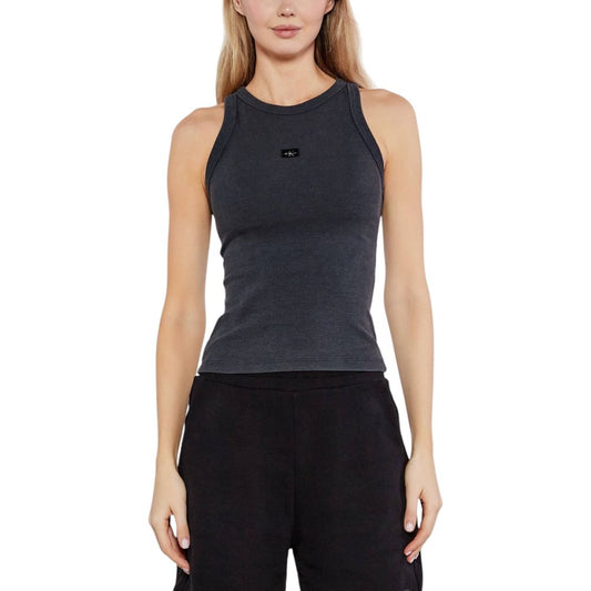 Calvin Klein Jeans Graues Tank-Top aus recycelter Baumwolle