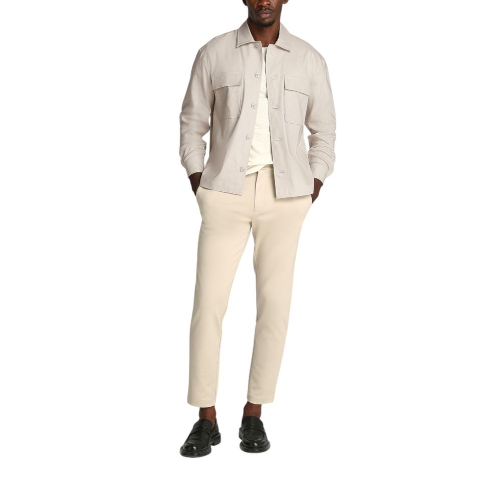 Calvin Klein Beige Lyocell-Hemd