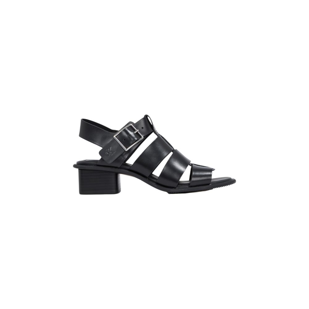Calvin Klein Jeans Schwarze Polyester-Sandale